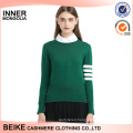 2017 european style regular size pure cashmere sweater woman